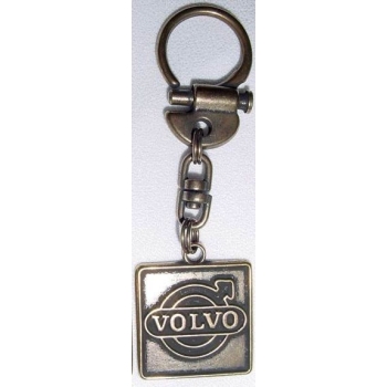 VOLVO brelok metalowy brązowy do kluczy zawieszka (id: 446)